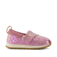 Resident Toddler Sneaker Cosmic Pink Iridescent Leopard - Side View